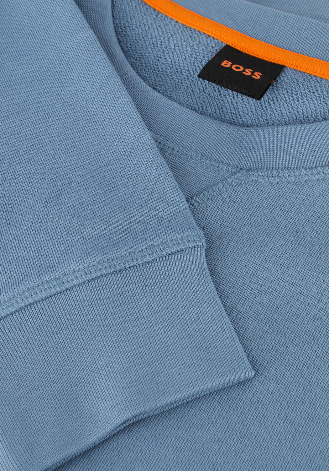 Lichtblauwe BOSS ORANGE Trui WESTART 10234591 02 - large