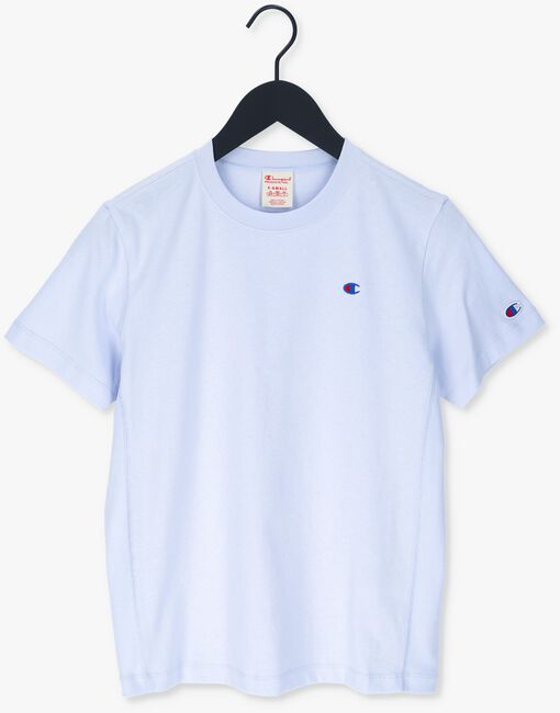 Lichtblauwe CHAMPION T-shirt CREWNECK T-SHIRT 115109 - large