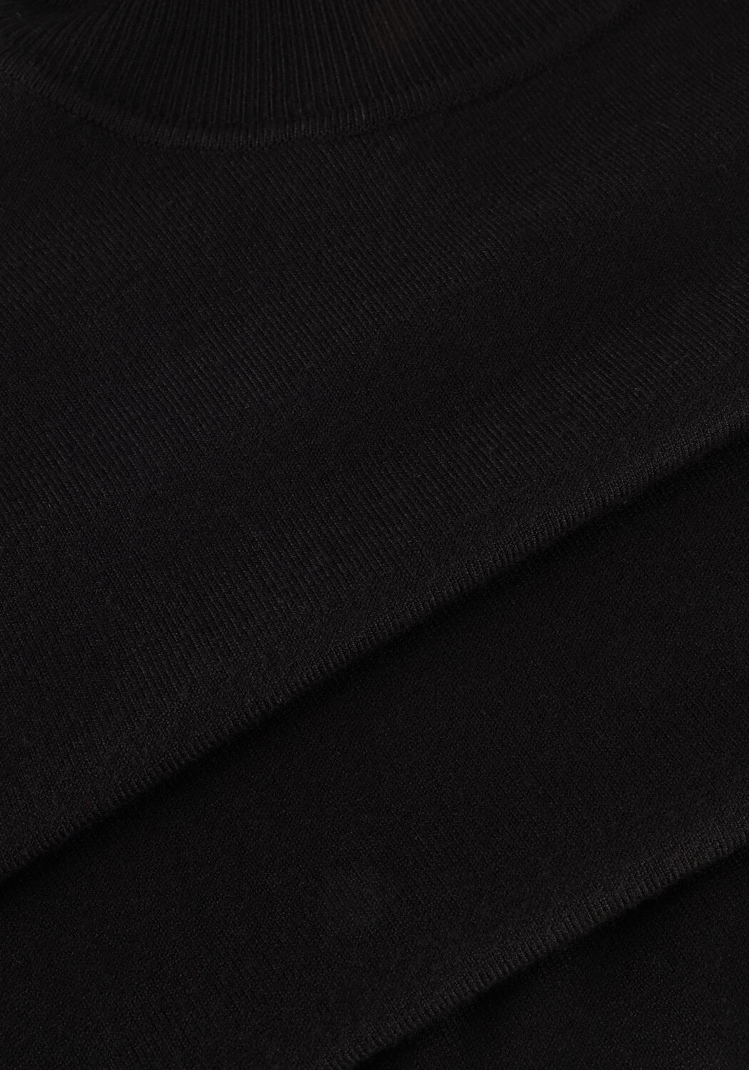 Zwarte PURE PATH Coltrui ESSENTIAL KNIT TURTLENECK SWEATER - large