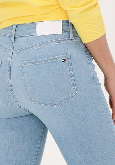 Lichtblauwe TOMMY HILFIGER Skinny jeans HARLEM U SKINNY HW A ROX - large