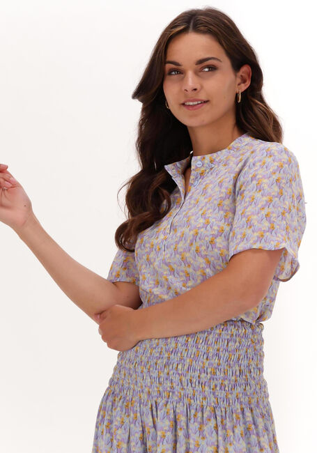 Multi MSCH COPENHAGEN Blouses HENRIET RIKKELIE 2/4 TOP AOP - large