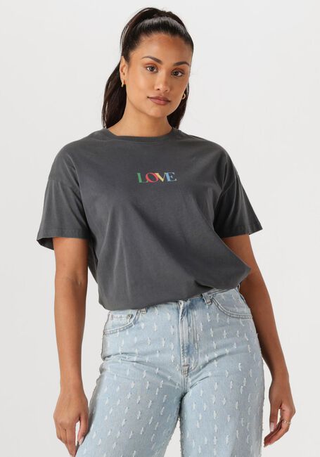 Grijze CATWALK JUNKIE T-shirt GRAPHIC TSHIRT - large