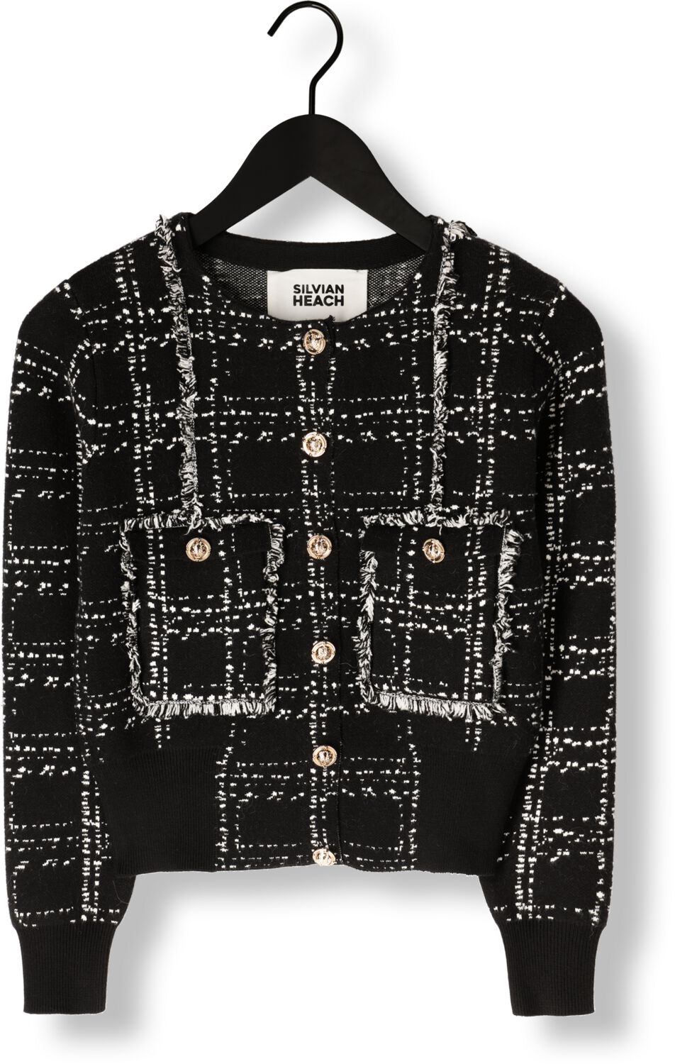 SILVIAN HEACH Dames Truien & Vesten Cardigan Saloniko Zwart