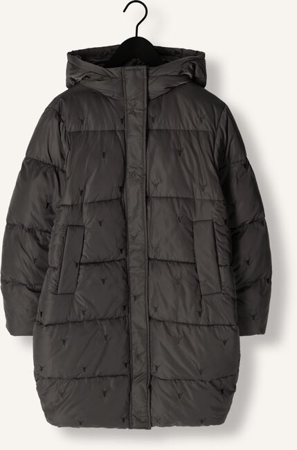 Grijze ALIX THE LABEL Gewatteerde jas LADIES WOVEN BULL PUFFER COAT Grijze ALIX THE LABEL Gewatteerde jas LADIES WOVEN BULL PUFFER COAT - large