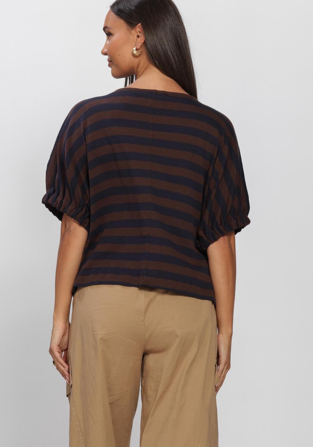 Bruine BY-BAR Top MERLE BIG STRIPE TOP - large