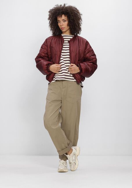 Donkergrijze PENN & INK Wijde broek W26Z902 - large