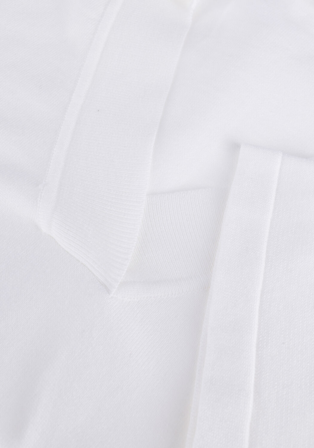 Witte ESM&Eacute; STUDIOS Top MAE 2/4 LOOSE POLO BLOUSE KNIT - large