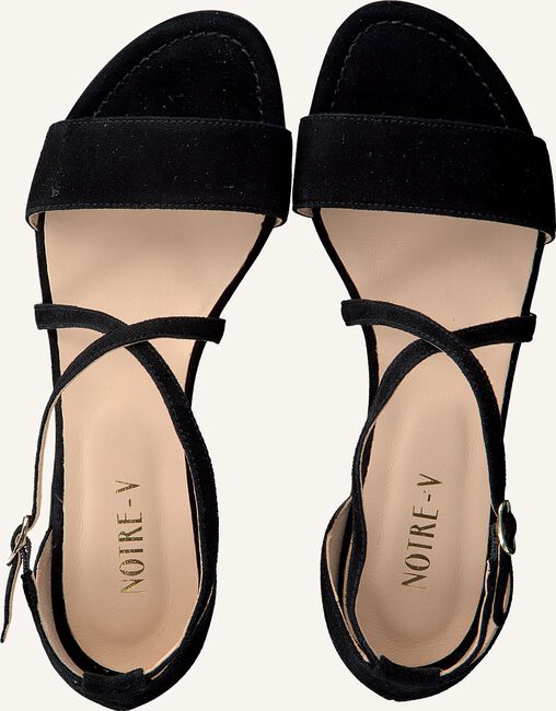 Zwarte NOTRE-V Platte sandalen 051-970 Zwarte NOTRE-V Platte sandalen 051-970 - large