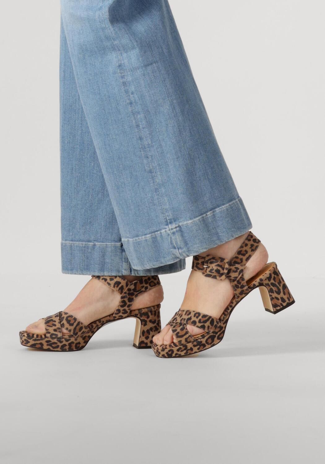 Bruine CTWLK Sandalen met hak AMOUCH - large