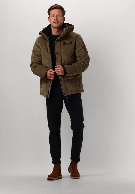 Khaki PME LEGEND Parka's SEMI LONG JACKET GOBBLER CLEAR FORD - large