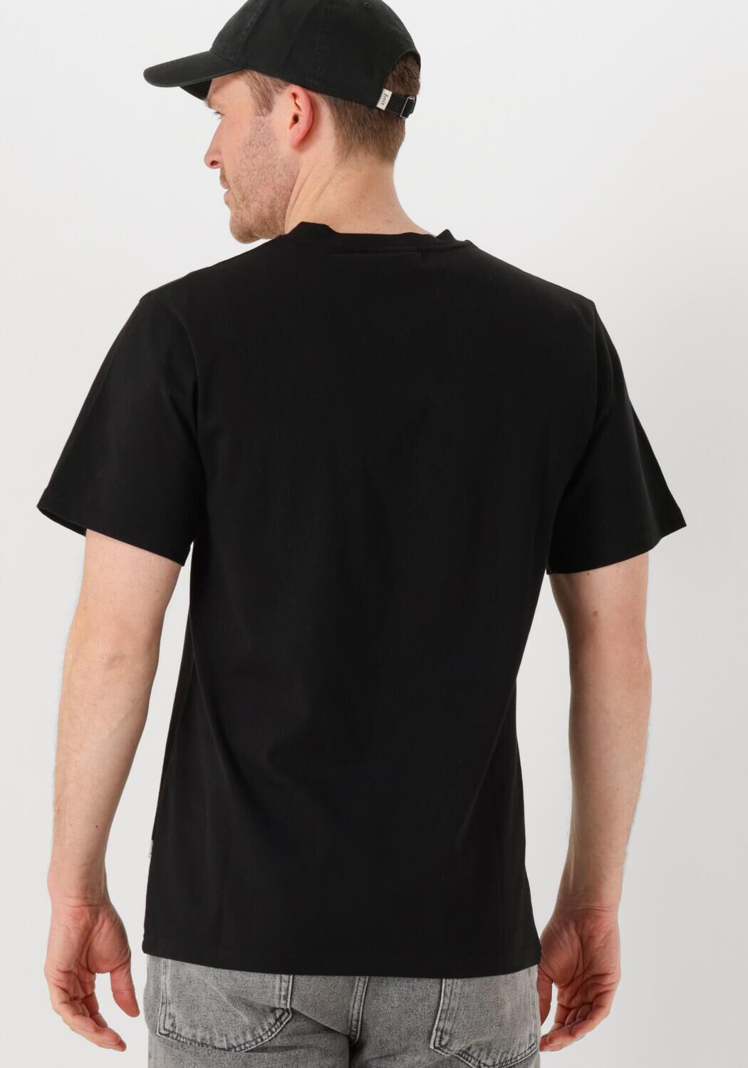 FORÉT Forét Heren Polo's & T-shirts Element T-shirt Zwart