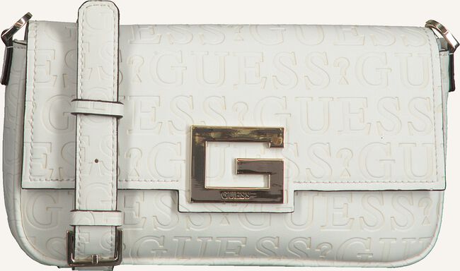 Witte GUESS Schoudertas BRIGHTSIDE SHOULDER BAG Witte GUESS Schoudertas BRIGHTSIDE SHOULDER BAG - large