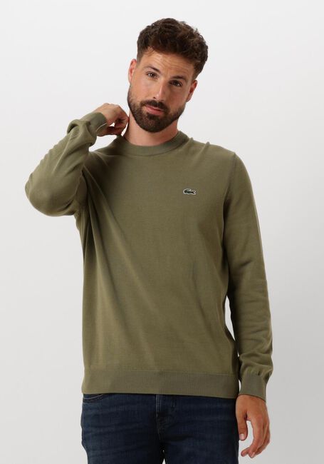 Groene LACOSTE Trui 1HA1 MEN SWEATER - large