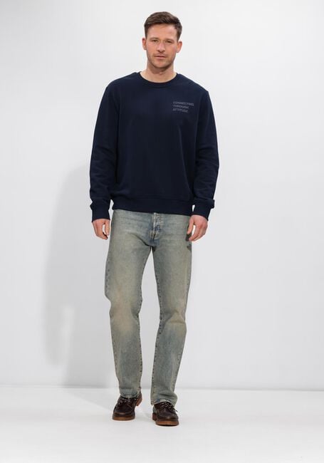 Donkerblauwe JC RAGS Sweater SWEATSHIRT DOUGLAS - large