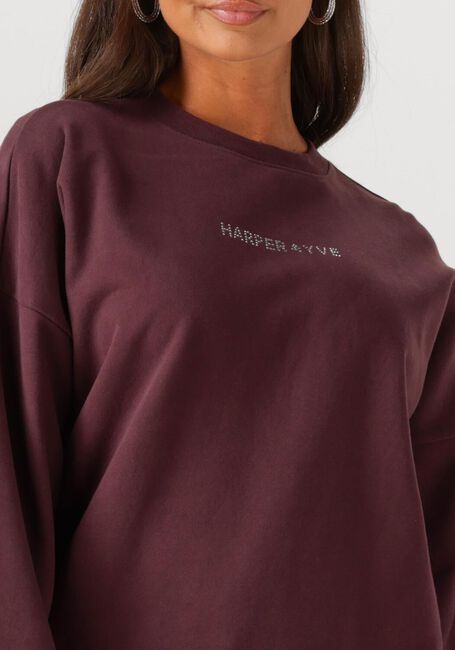 Bordeaux HARPER & YVE Sweater RHINESTONE-SW - large