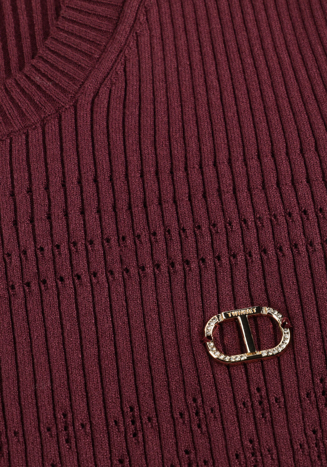 Bordeaux TWINSET MILANO Top 252TP3240 - large