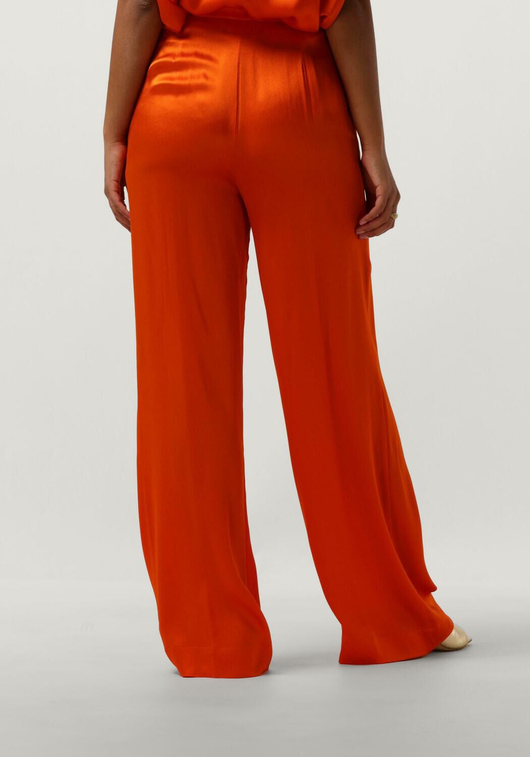 SEMICOUTURE Dames Broeken Emmerson Trousers Oranje