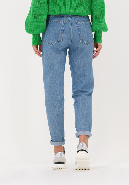 Lichtblauwe Y.A.S. Straight leg jeans YASZEO MW GF ANKLE JEANSD - large