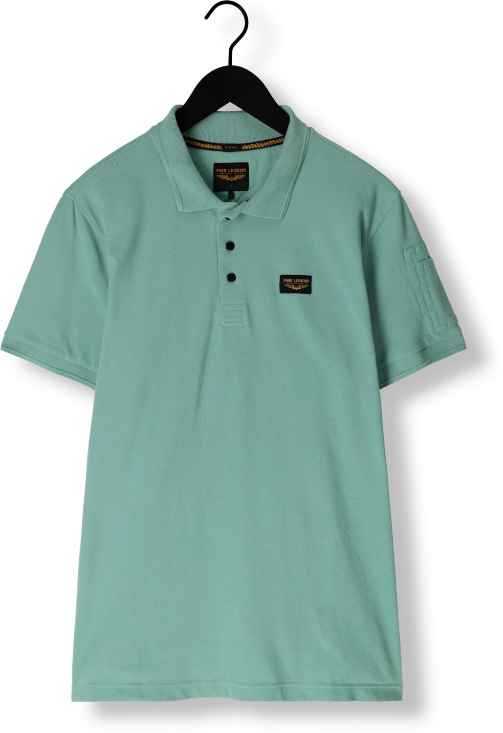 PME LEGEND Heren Polo's & T-shirts Short Sleeve Polo Trackway Blauw