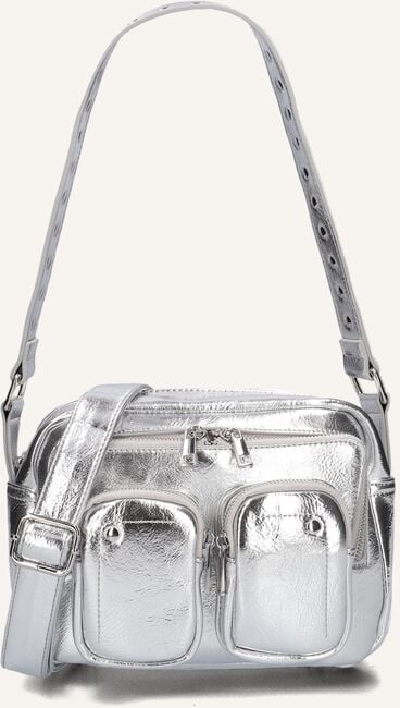 Zilveren NÚNOO Schoudertas ELLIE RECYCLED Zilveren NÚNOO Schoudertas ELLIE RECYCLED - large