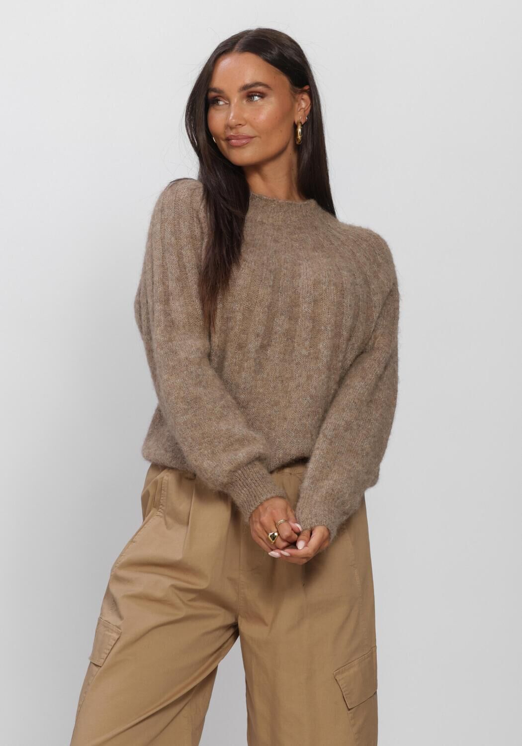 Camel BY-BAR Trui ZOE PULLOVER - large