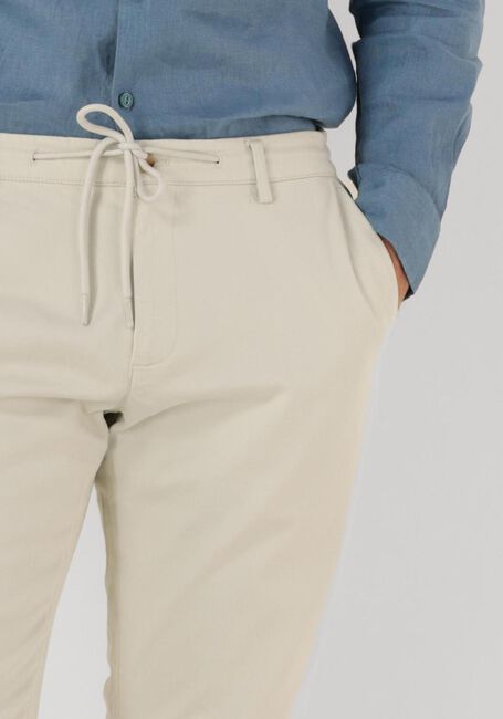Creme DSTREZZED Chino LANCASTER TWILL KNIT TAPERED JOGGER - large