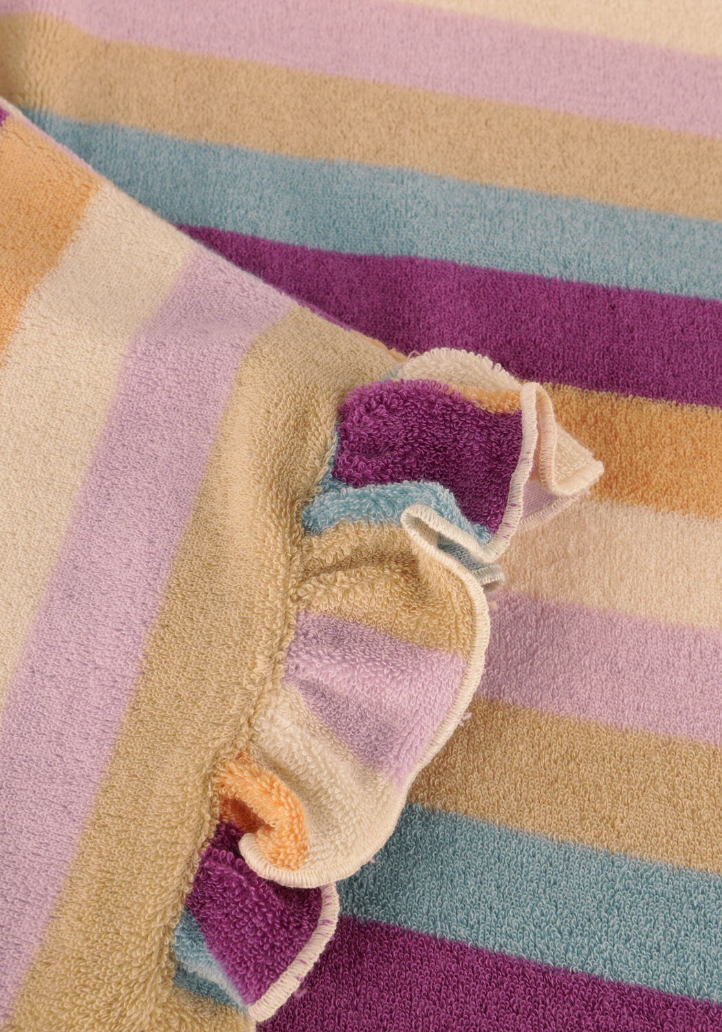 Multi DAILY7 Top T-SHIRT TERRY STRIPE - large