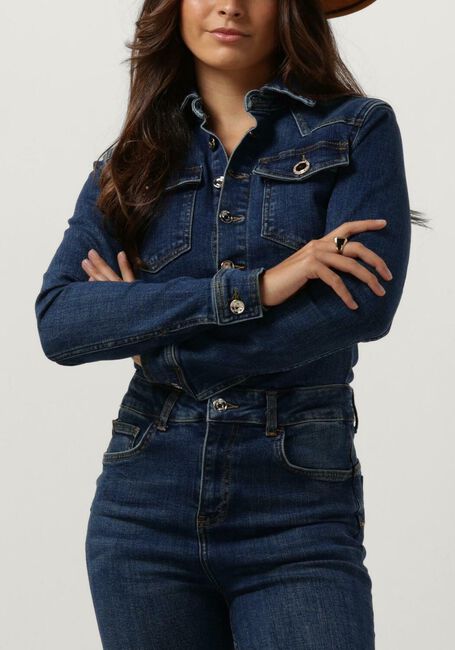 Donkerblauwe LIU JO Jumpsuit ECS B.UP TUTA DENIM - large