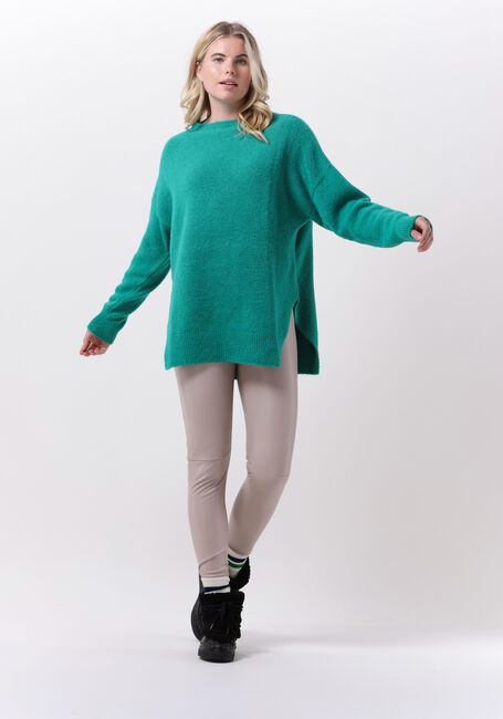 Groene PENN & INK Trui PULLOVER SPLITT Groene PENN & INK Trui PULLOVER SPLITT - large