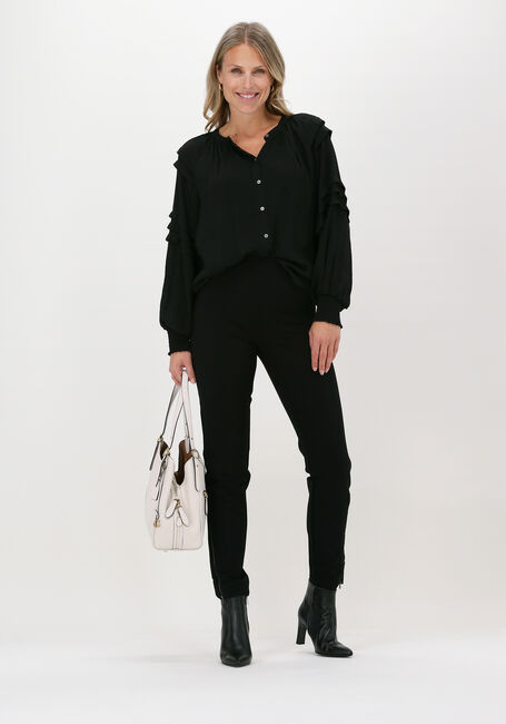 Zwarte CO'COUTURE Blouses CORA PLEAD SHIRT - large