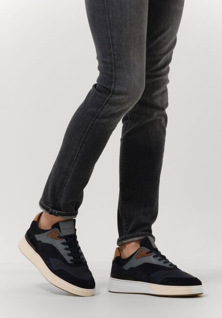 Blauwe CYCLEUR DE LUXE Lage sneakers STEALTH - large