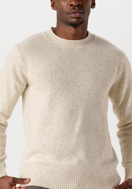 Beige SELECTED HOMME Trui SLHNEIL LS KNIT NEPS CREW NECK - large