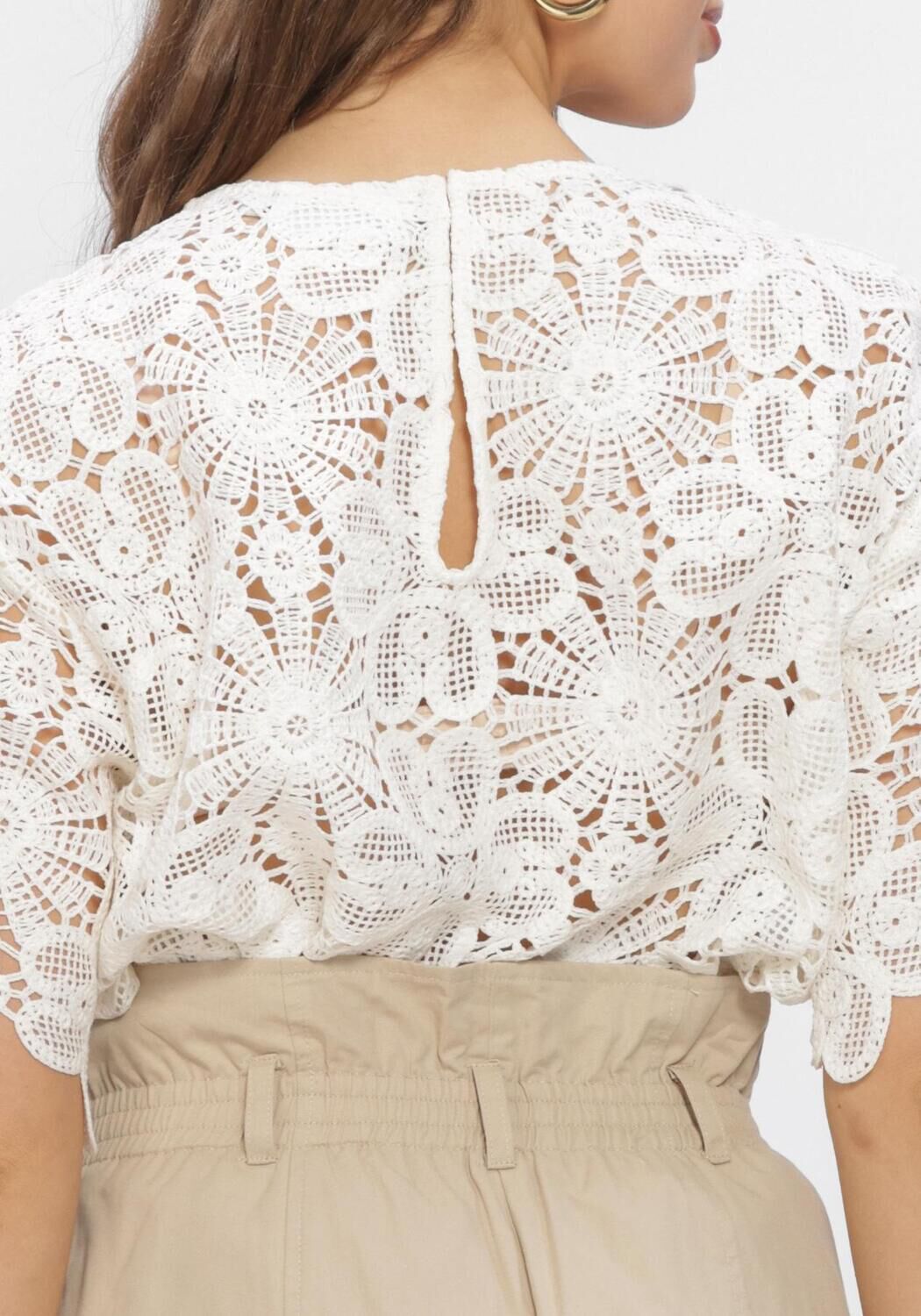 Witte COPENHAGEN MUSE Tops & T-shirts CMVILJA-BLOUSE - large