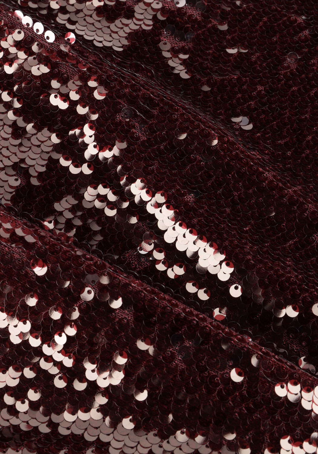 Bordeaux Y.A.S. Midirok YASROYALINA HMW SEQUIN ANKLE SKIRT - large