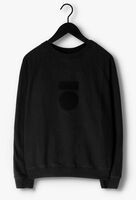 Zwarte 10DAYS Sweater THE CREW NECK SWEATER