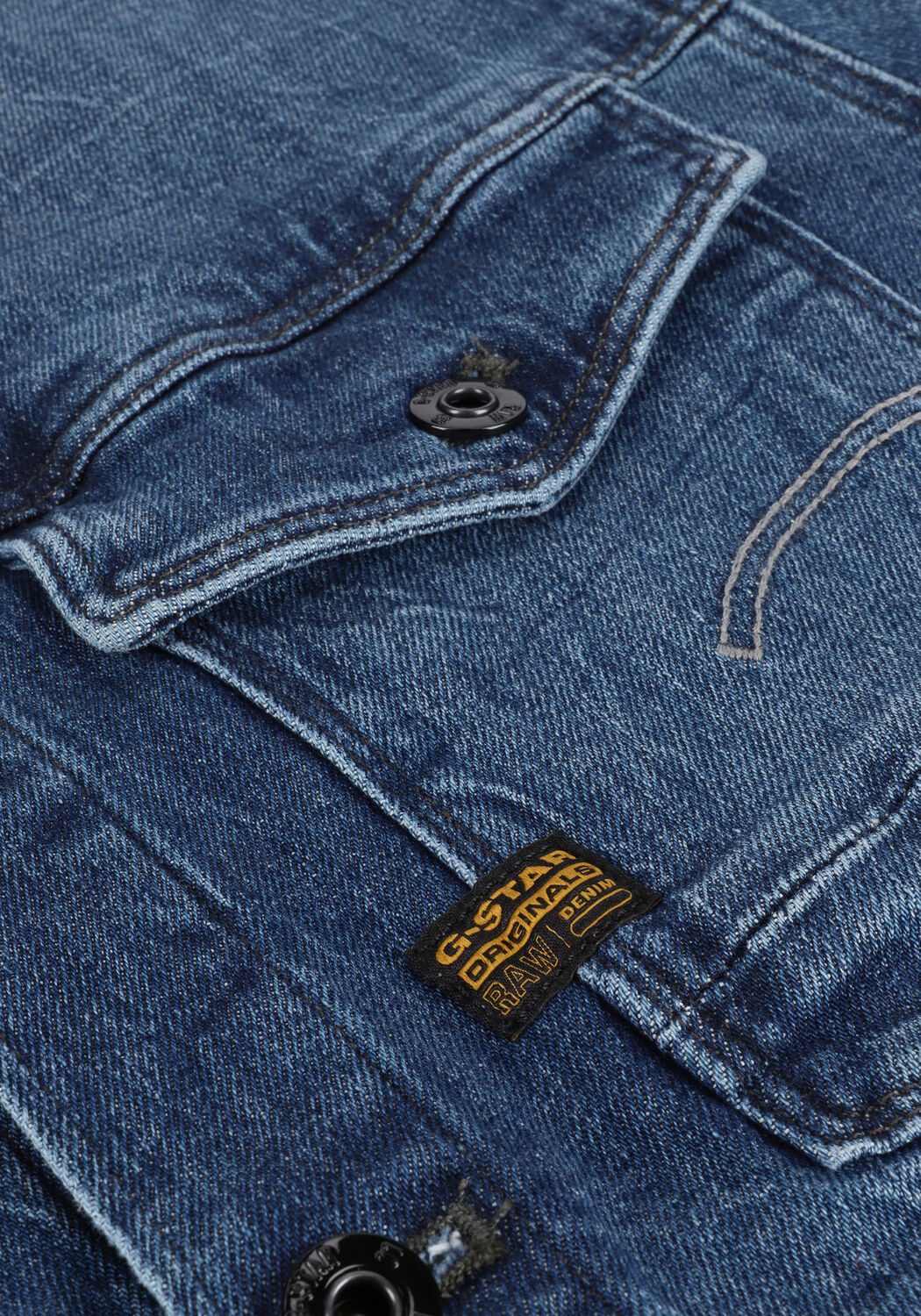 Blauwe G-STAR RAW Spijkerjas ARC 3D JACKET - large