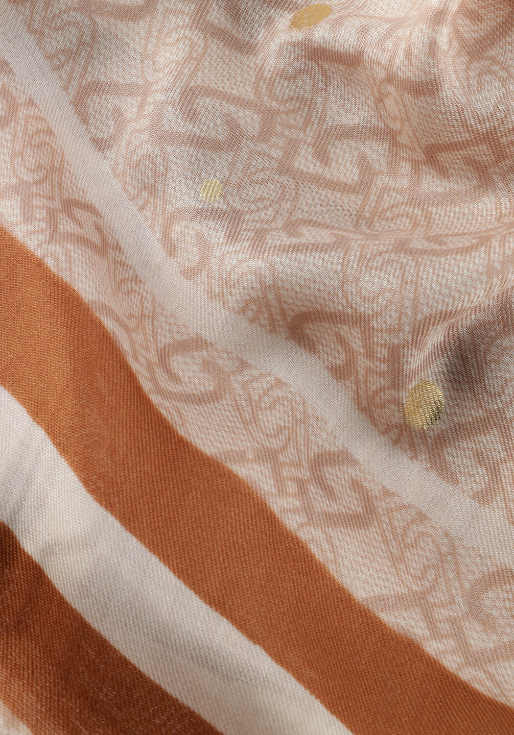 Beige LIU JO Sjaal LOGO FOULARD - large