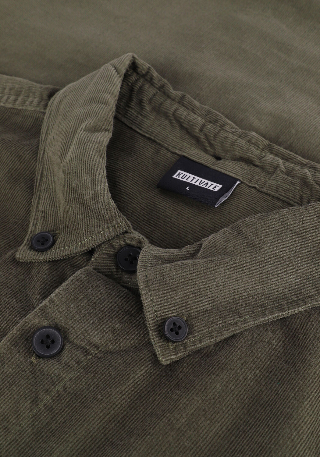 Groene KULTIVATE Casual overhemd ST MARK - large