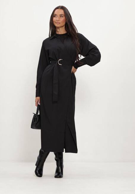 Zwarte LINA LOCCHI Maxi jurk LL-BELINDA - large