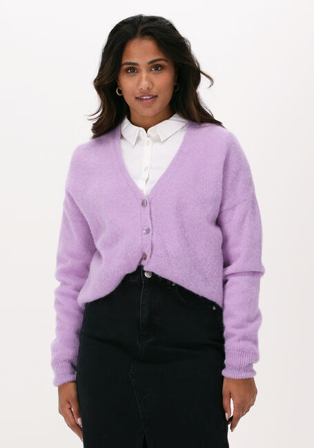 Lila SUMMUM Vest CARDIGAN FEATHER LIGHT ALPACA - large