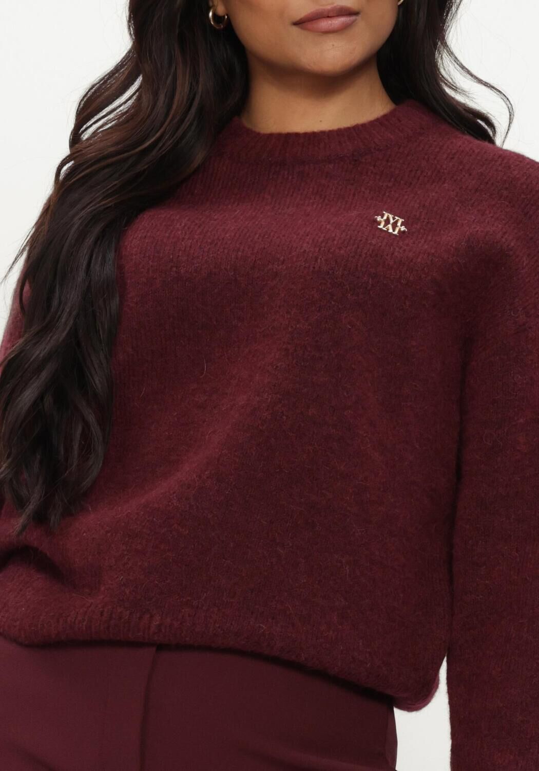 Bordeaux JOSH V Trui IZE SWEATER - large