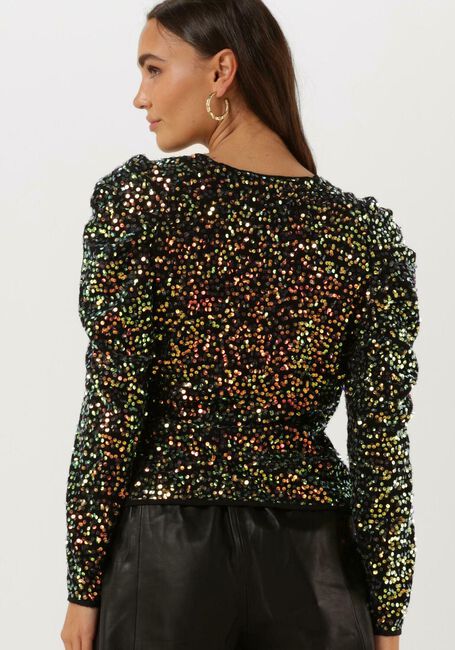 Zwarte Y.A.S. Blouses YASSIGLO LS WRAP TOP - large