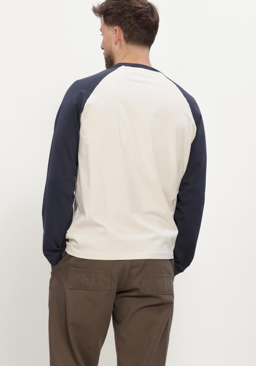 Ecru FOR&Eacute;T T-shirt LAKE LONGSLEEVE - large