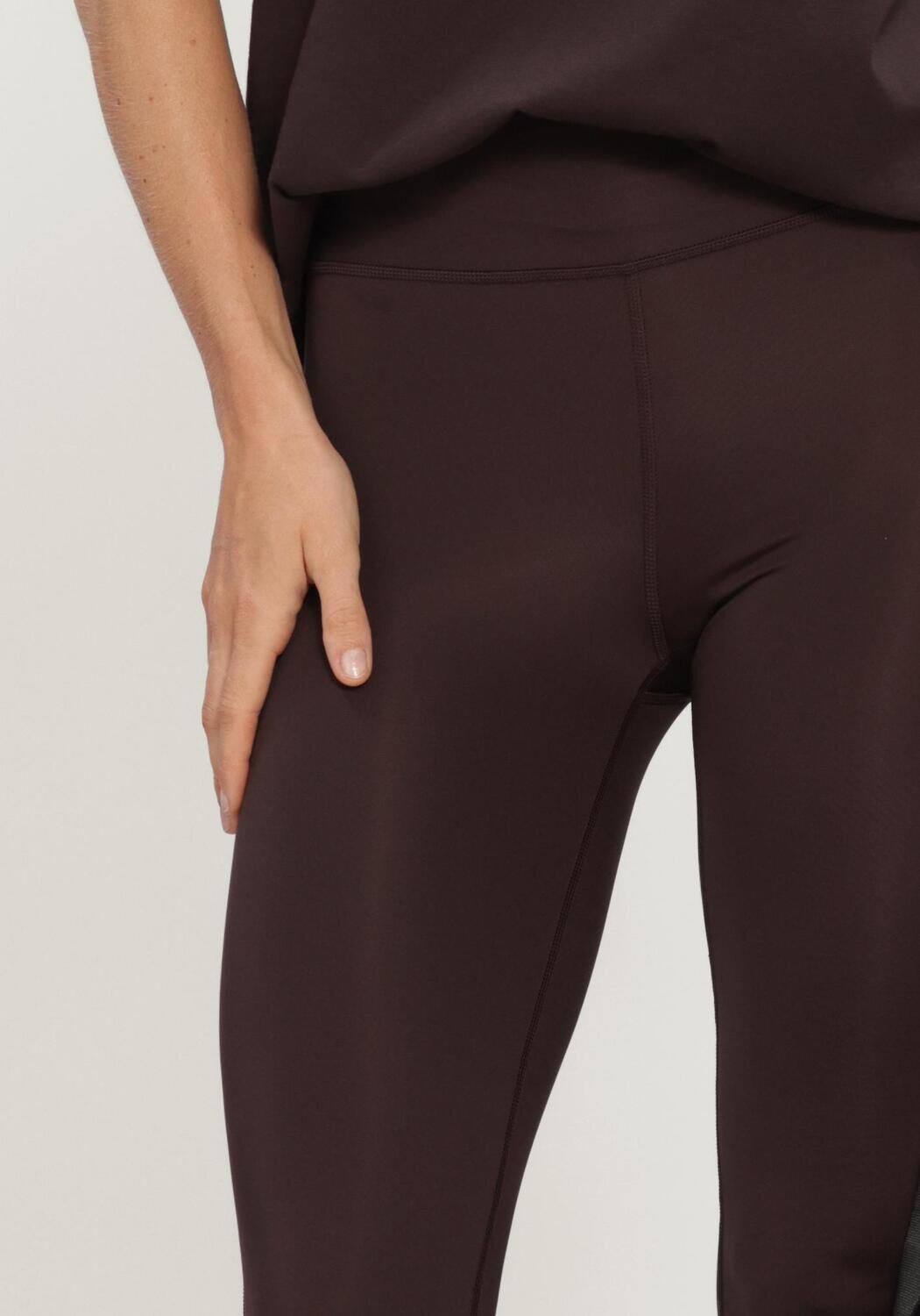 Bruine ADIDAS Sportleggings ALLME ESS FLARE - large