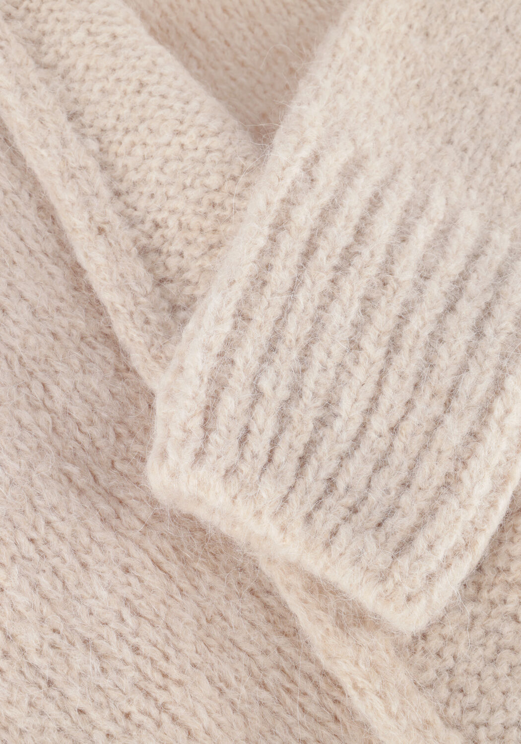 Beige KNIT-TED Vest BECKY - large