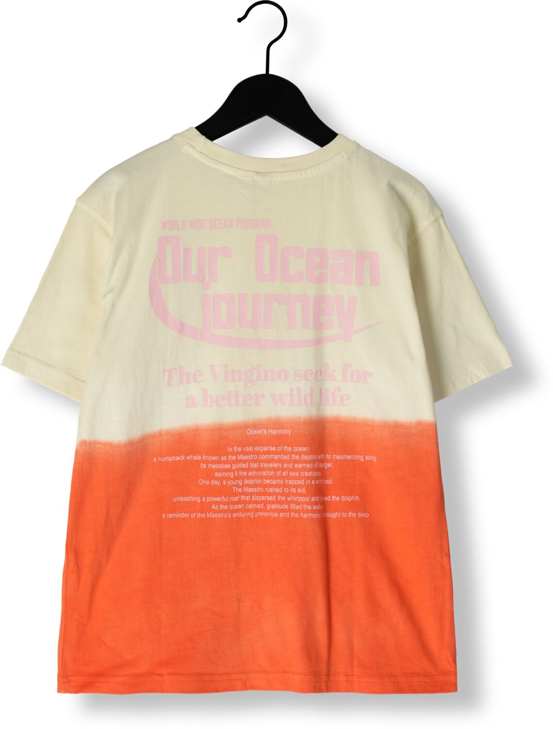 VINGINO Jongens Polo's & T-shirts Hender Ecru