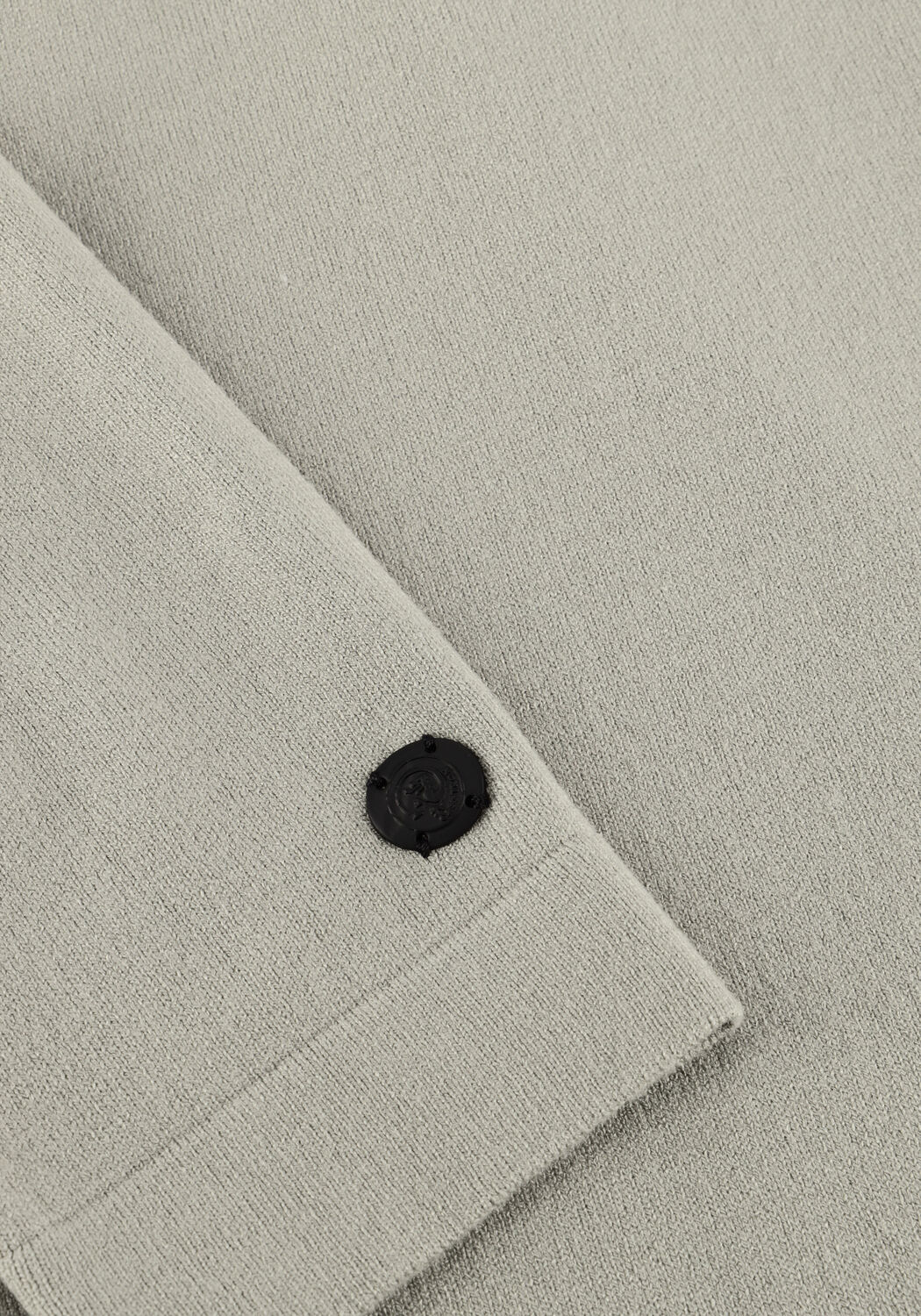 Khaki CAST IRON Trui SLIM FIT COMFORT BLEND - large