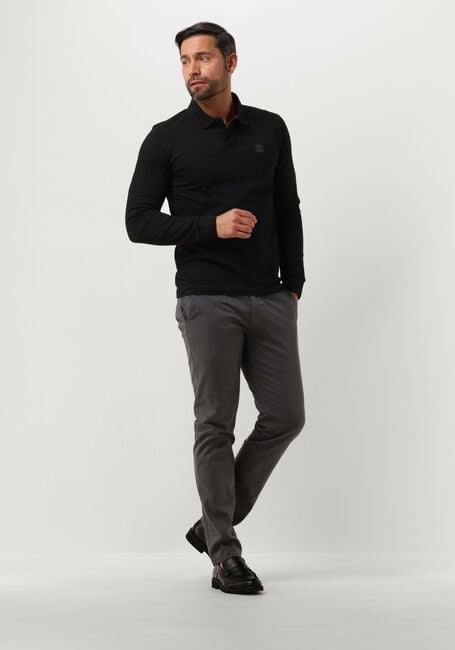 Zwarte BOSS ORANGE Polo PASSERBY - large