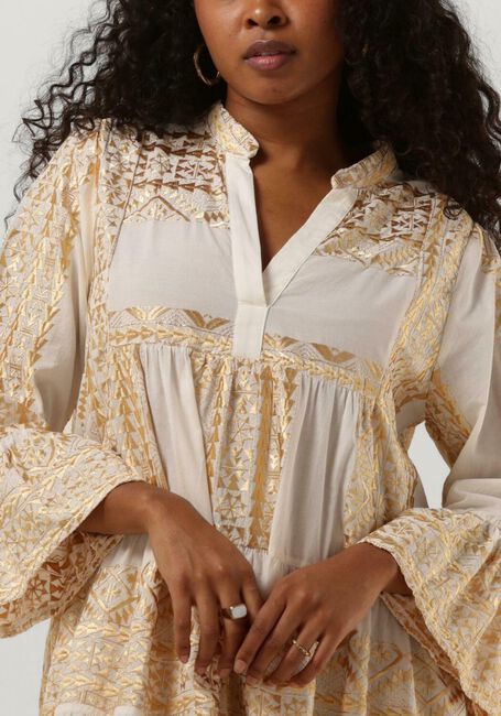 Ecru GREEK ARCHAIC KORI Mini jurk 230631 - large