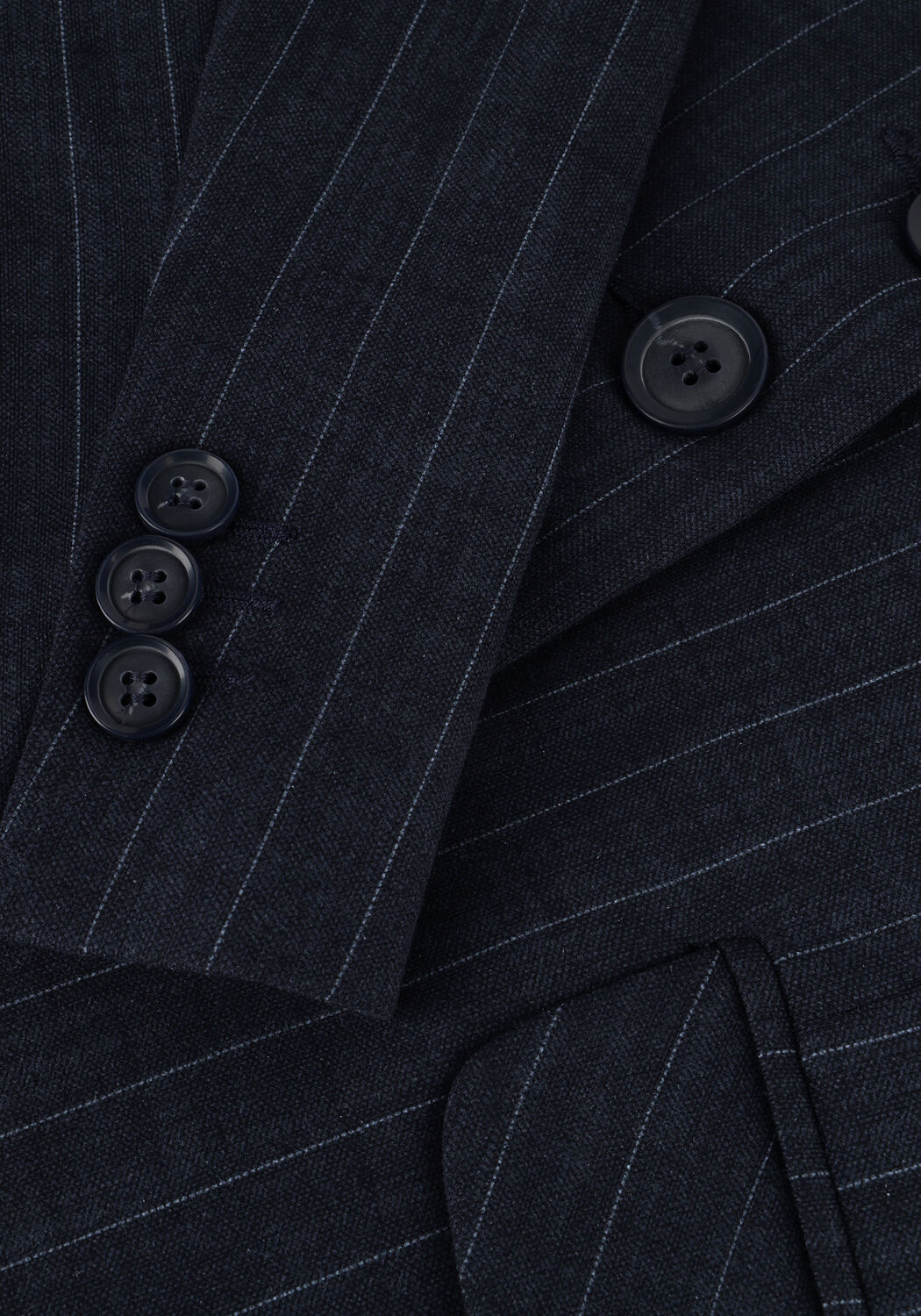 Blauwe SUMMUM Blazer BLAZER PUNTO VINTAGE STRIPE - large